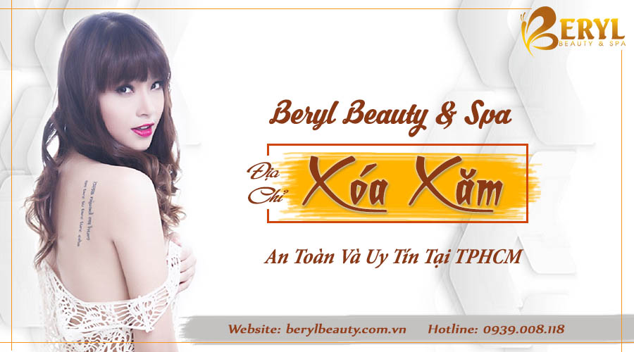 Beryl Beauty - Spa xóa xăm an toàn và uy tín tại Bình Thạnh TPHCM